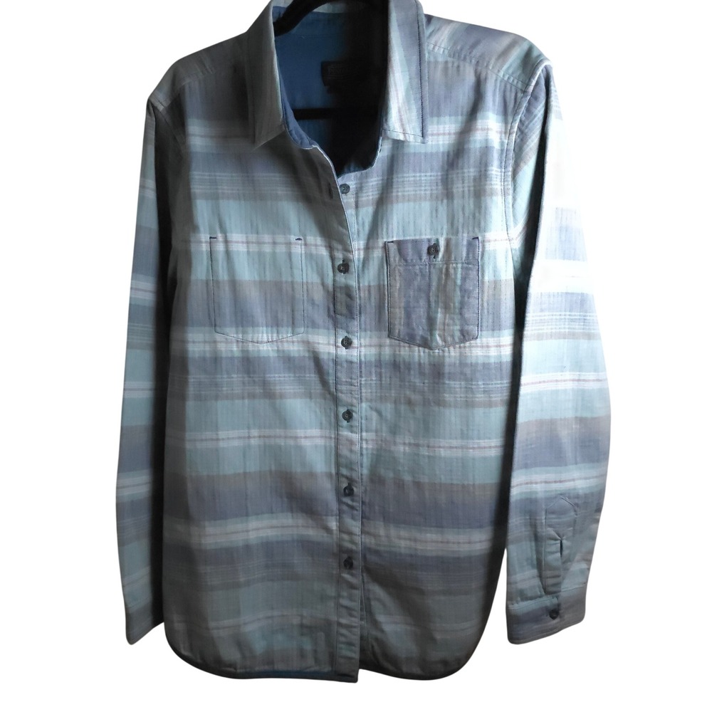 Pendleton Reversible Plaid Shirt Men's XL Button Front Long Sleeve Cotton